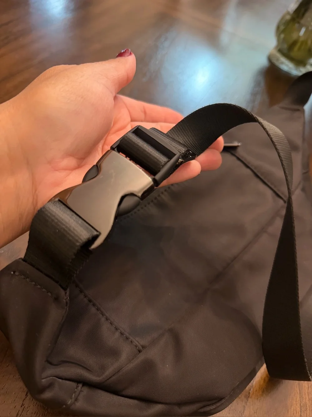 Alo Black Waist Pack like new